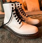 Witte boots / laarzen maat 38, Kleding | Dames, Schoenen, Verzenden, Zo goed als nieuw, Wit