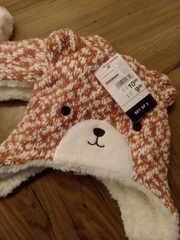 Nieuw winterset! Muts sjaal wanten 12-24 maanden beschikbaar voor biedingen