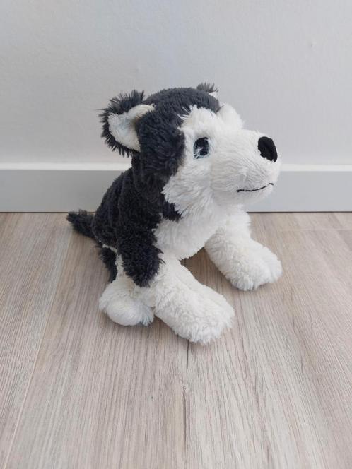 Knuffel Ikea hond baby husky livlig K9097, Kinderen en Baby's, Speelgoed | Knuffels en Pluche, Zo goed als nieuw, Ophalen of Verzenden