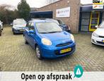 Nissan Micra /zeer mooie en goed onderhouden/airco/automaat/, Auto's, Nissan, Euro 5, Gebruikt, Blauw, 1198 cc