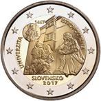 2 euro Slowakije “Universiteit Istropolitana’’ UNC 2017, Verzenden, Slowakije, 2 euro, Losse munt