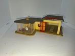 Esso garage in ho, Hobby en Vrije tijd, Modeltreinen | H0, Gelijkstroom of Wisselstroom, Brug, Tunnel of Gebouw, Ophalen of Verzenden