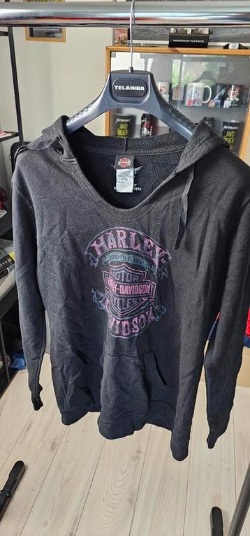 Vintage Harley-Davidson Black Hoodie – Women's Fit beschikbaar voor biedingen