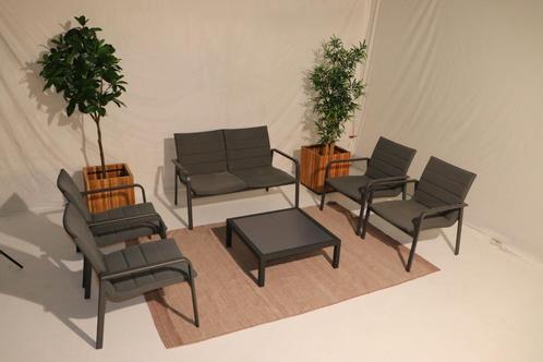 garden deligt bank met 4 stoelen en tafeltje #18, Tuin en Terras, Tuinsets en Loungesets, Zo goed als nieuw, Loungeset, Aluminium