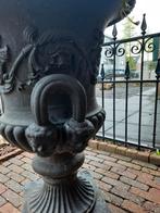 Gietijzeren Baardmanvaas, Tuin en Terras, Tuinvazen, Ophalen, Zo goed als nieuw