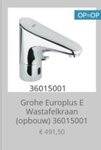 Grohe Europlus E Wastafelkraan (opbouw) 36015001, Doe-het-zelf en Verbouw, Sanitair, Ophalen of Verzenden, Nieuw, Kraan