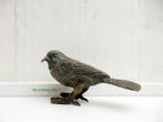 235* Bronzen heggemus (Boven €75 geen verzendkosten), Ophalen of Verzenden, Nieuw, Overige materialen, Dierenbeeld