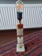 Onyx lamp antiek, Ophalen of Verzenden
