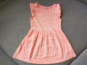 Nieuw! Mooie perzikkleur zomerjurk van Zeeman! Mt 98/104 

 beschikbaar voor biedingen