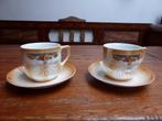 2 Mooi gedecoreerde kop en schotel, Winterling Bavaria, Antiek en Kunst, Antiek | Servies los, Ophalen of Verzenden