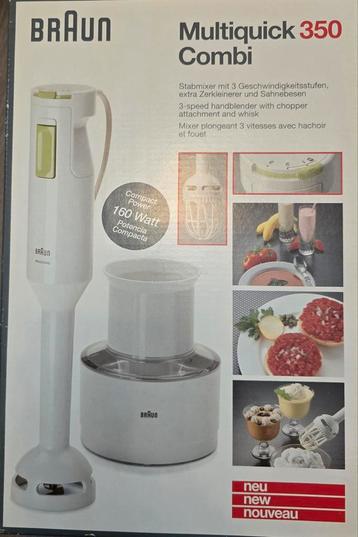 Braun Multiquick 350 Combi – nieuw in doos
 beschikbaar voor biedingen