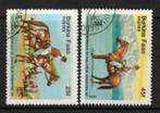 Burkina Faso paarden gestempeld, Postzegels en Munten, Postzegels | Afrika, Verzenden, Overige landen, Gestempeld