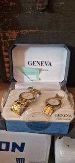 geneva horloges, Sieraden, Tassen en Uiterlijk, Manchetknopen, Ophalen of Verzenden, Nieuw, Overige materialen, Verguld