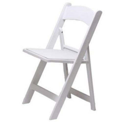Te huur: mooie witte weddingchair stoelen I vele aantallen, Hobby en Vrije tijd, Feestartikelen | Verhuur, Zo goed als nieuw, Overige