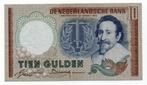 10 gulden 1953 - bruine kleur voorzijde - 018, Verzenden, 10 gulden, Los biljet