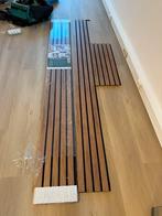 Decowall acoustic  bronze oak 2,5 lengtes, Doe-het-zelf en Verbouw, Plinten en Afwerking, Ophalen of Verzenden, Nieuw, Plinten
