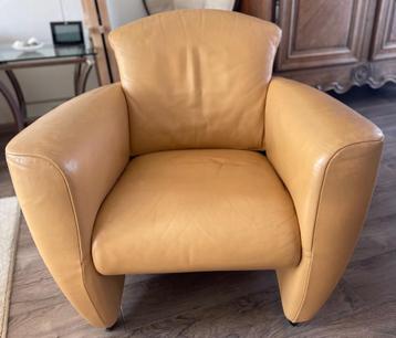 Jori - Comfortabele leren designfauteuil