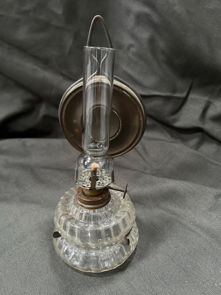 Antieke Olie Lamp, Antiek en Kunst, Antiek | Lampen, Ophalen