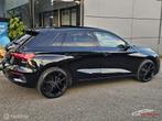 Audi A3 Sportback 40 TFSI e S Edition Panorama/B&O/Sfeer/Mat, Auto's, Audi, Zwart, 4 cilinders, Leder en Stof, Zwart
