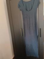 Blauwe maxi jurk - Maat M, Maat 38/40 (M), Blauw, Ophalen of Verzenden, Onder de knie