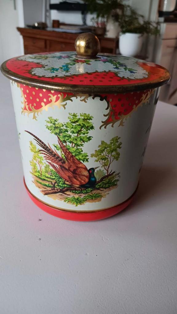 Blik eduscho kaffee, Verzamelen, Blikken, Zo goed als nieuw, Overige, Ophalen of Verzenden