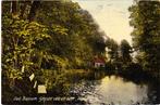 Oud Bussum Gezicht van uit Tuin Melkhuisje - 1907, Gelopen, Noord-Holland, Voor 1920, Verzenden