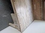 Te koop eettafel, Huis en Inrichting, Tafels | Eettafels, Ophalen, Gebruikt, Teakhout, 50 tot 100 cm
