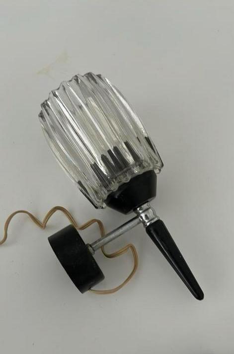 Vintage wandlampje prijs=vast, Huis en Inrichting, Lampen | Wandlampen, Glas, Hout, Metaal, Ophalen