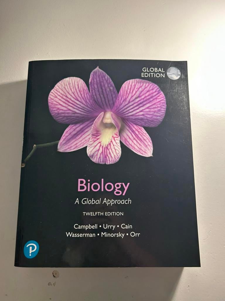 Campbell - Biology, a Global Approach, Boeken, Studieboeken en Cursussen, Ophalen of Verzenden, Beta, Zo goed als nieuw, WO