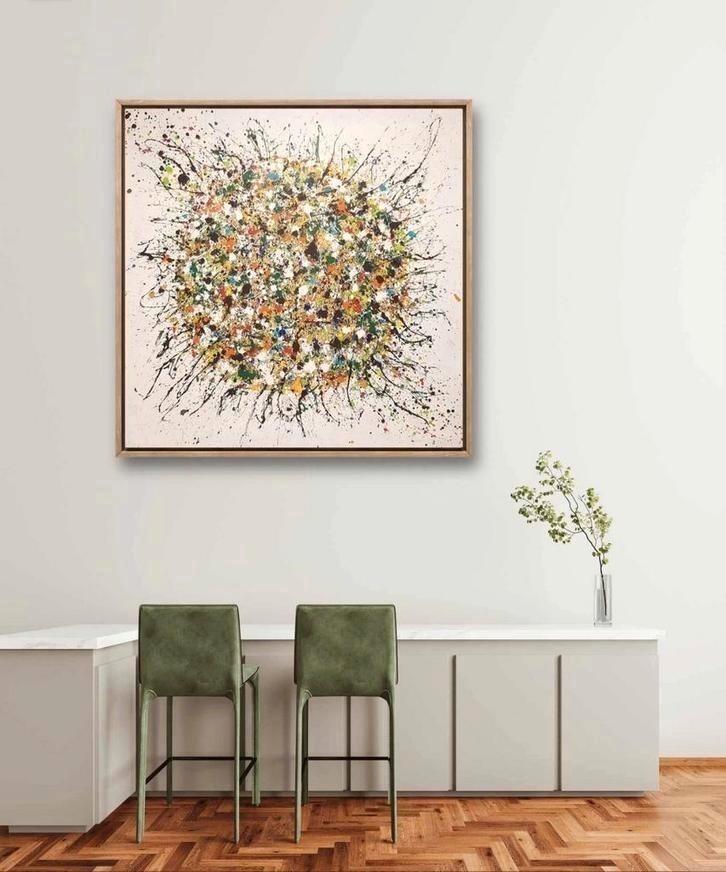 LET'S  HOPE, Antiek en Kunst, Kunst | Schilderijen | Abstract, Ophalen