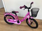 Aldo Wave 16 inch meisjes fiets, Fietsen en Brommers, Ophalen of Verzenden, Zo goed als nieuw, 16 tot 20 inch, Zijwieltjes