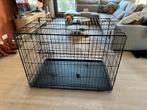 Bench zwart voor grote hond, Ophalen, Zo goed als nieuw
