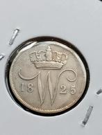10 Cent 1825U, Zilver, Ophalen of Verzenden, 10 cent, Koning Willem I