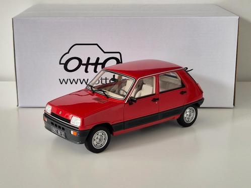 1:18 Ottomobile Renault 5 GTL 5-deurs Rouge 1984, Hobby en Vrije tijd, Modelauto's | 1:18, Zo goed als nieuw, Auto, OttOMobile