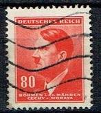 Duitse Rijk Bohemen & Mahren Tsjechisch Morava  Adolf Hitler, Verzenden, Gestempeld, Overige thema's