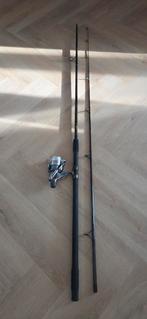Penhengel set silstar hengel 1.5lbs + shimano molen, Watersport en Boten, Ophalen of Verzenden, Molen