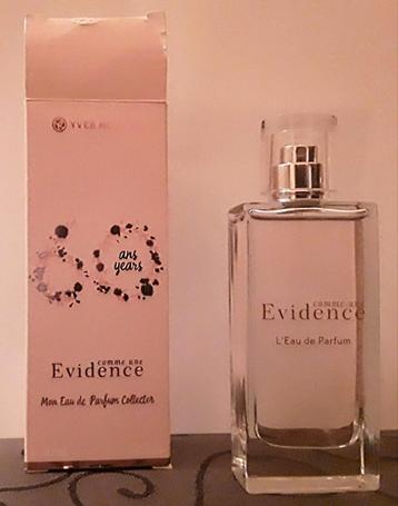 Yves Rocher Evidence l'eau de parfum 50 ml,collectors editie beschikbaar voor biedingen