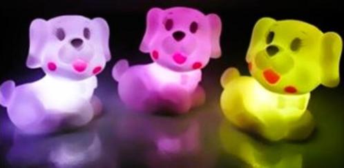 Plastic nachtlamp Hondje met LED verlichting – NIEUW! [B166], Kinderen en Baby's, Kinderkamer | Inrichting en Decoratie, Zo goed als nieuw