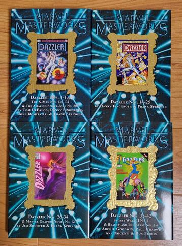 Dazzler Marvel Masterworks DM covers complete set beschikbaar voor biedingen