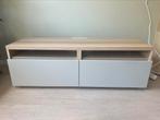 Moderne tv kast, Ophalen, Overige materialen, 100 tot 150 cm, Zo goed als nieuw