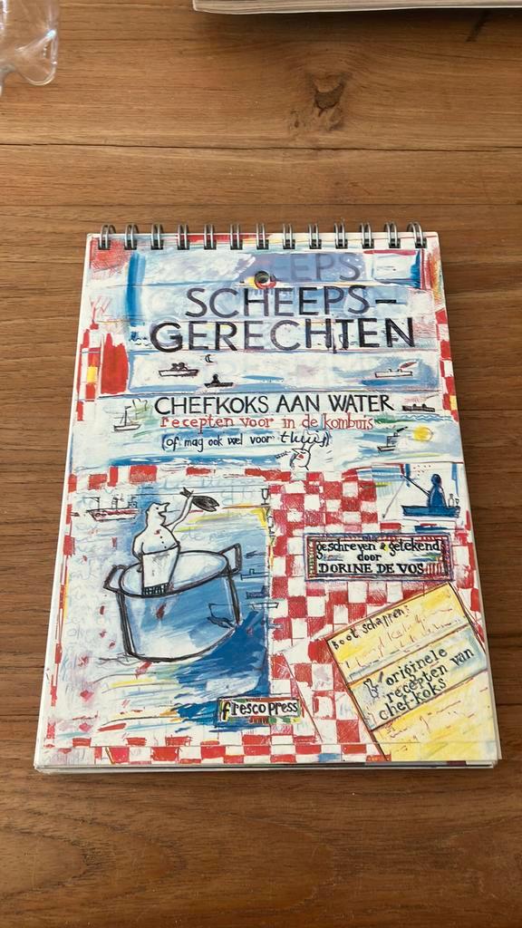 D. de Vos - Scheepsgerechten, Boeken, Kookboeken, Zo goed als nieuw, Italië, Ophalen of Verzenden
