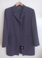 Lanaby's lang donkerpaars colbert, maat 44, Oosterveldweg 15, 7274 DZ, Paars, Maat 42/44 (L), Ophalen of Verzenden