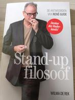 René Gude - Stand-up filosoof - Wilma de Rek, Ophalen of Verzenden, Gelezen, Cultuurfilosofie, Wilma de Rek