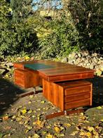 Mid-century directiebureau palissander, Antiek en Kunst, Ophalen