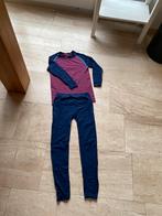 Thermokleding 2 sets en shirt 146/10-11jaar, Ophalen of Verzenden, Zo goed als nieuw, Jongen of Meisje, Nacht- of Onderkleding