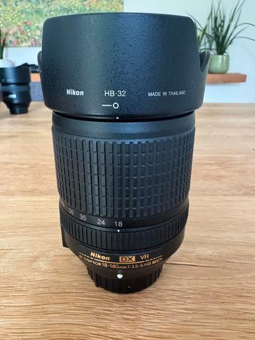 Nikon AF-S DX 18-140mm VR Lens beschikbaar voor biedingen