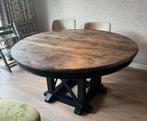 Eettafel rond 150cm, Huis en Inrichting, Tafels | Eettafels, Ophalen, Rond, Eikenhout, 100 tot 150 cm