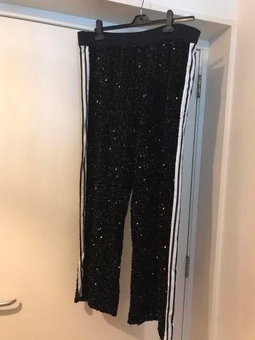 Feestelijke loose fit pailletten zwart 3XL (ook jasje)  beschikbaar voor biedingen