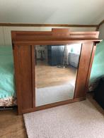 Antieke slaapkamer meubels (dressoir, marmer, spiegel), Antiek en Kunst, Ophalen