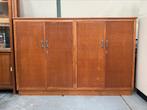 Vintage schoolkast, Huis en Inrichting, Kasten | Overige, Ophalen, Gebruikt